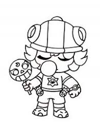 Детская толстовка свитшот амбер brawl stars (браво старс) dark. Brawl Stars Color Pages Free Coloring Pages For You And Old
