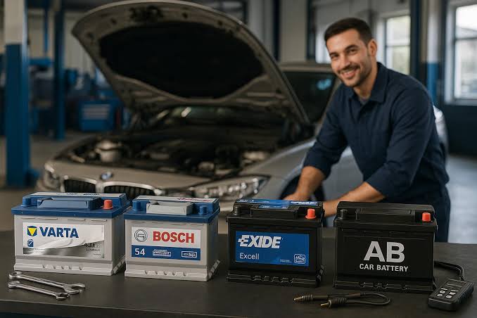 Top 5 car battery brands on the German market: Varta, Bosch, Exide & Co. - Maibach Autoservice