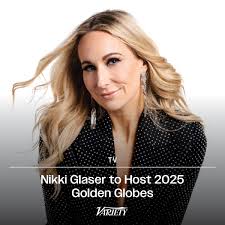 Nikki Glaser is set to host the upcoming 82nd annual Golden Globe Awards.  The awards show telecast will take place