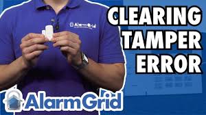 You can test the coverage of the adt motion detector by pressing walk test on its side. How To Clear A Tamper On A Wire Wireless System Youtube