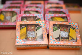 Indian marriage return gifts or wedding favors for guests weddings are among the most auspicious and celebratory of occasions, and exchange of gifts form an integral part of this venerated tradition. Indian Wedding Favors In Austin Tx Indian Fusion Wedding By Studio Uma Indian Wedding Favors Best Wedding Favors Wedding Gifts For Guests