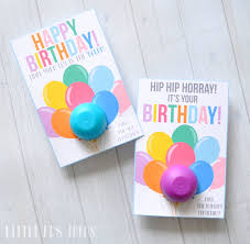 Cute Birthday Gift For Teacher Birthday Lip Balm Tag A Birthday Gift Idea Teacher Birthday Gifts Relief Society Birthday Gifts Birthday Card Printable