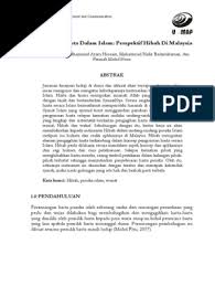 Irma devita purnamasari, s.h., m.kn. Pengurusan Harta Dalam Islam Perspektif Hibah Di Malaysia