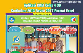 Buku k13 untuk kelas viii memang tidak luput dari revisi. Aplikasi Kkm Kelas 4 Sd Kurikulum 2013 Revisi 2017 Format Excel Operator Sekolah