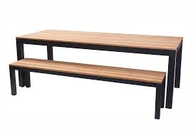 Indonesian teak furniture manufacturer exporter company for wood all dining tables here made in indonesia. Reclaimed Garden Dining Table Anthracite Bau Outdoors