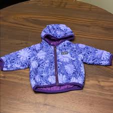 Patagonia Jackets Coats Patagonia Baby Reversible Puffball Jacket Poshmark