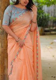 Arrangement power train exhibits tickling look regard continuously parties and dinners. Ravishing Heavy Cotton Chex With Heavy Embroidery Work Saree