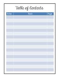 Biological Science Freeman 6th Edition Table Of Contents Interactive Notebook Table Of Contents Free Interactive Student Notebooks Interactive Notebooks Interactive