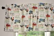 Rooster kitchen curtain (set of 2) by east urban home. 20 19