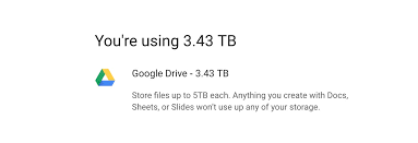This storage space isn't enough to fulfill your requirements. Unlimited Google Drive Storage With 1 G Suite Business User Just 10 Mo