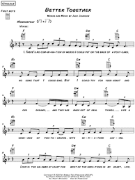 Better together chords by jack johnson. Better Together Sheet Music 9 Arrangements Available Instantly Musicnotes