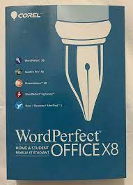 Ebay Sponsored Corel Wordperfect Office X8 Home Student Edition Wpox8hsefmbc New Retail Box Office Suite Retail Box Student