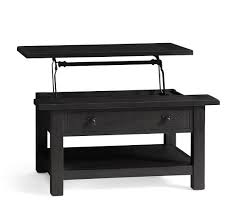 Lift top coffee table, yofe end table with hidden storage and open shelf, modern coffee table, rectangle tea table for living room, wood coffee table furniture, 43.3l x 18w x 18.5h, walnut, y3011. Benchwright 36 Lift Top Coffee Table Pottery Barn