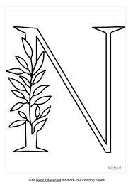 Kids can improve their letter recognition by coloring this capital letter n design because unique images make information easier to remember. Letter N Coloring Pages Free Letters Coloring Pages Kidadl