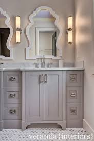 How you paint your cabinet is an important thing that can affect the bathroom overall look. Grey Bathroom Cabinets Design Ideas