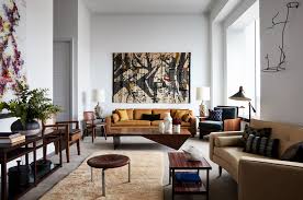 Now a crate and barrel classic, the pure 1960s aesthetic of this compact sofa scaled for apartment living lets you sit deep, firm and upright, but. An Ode To Midcentury Style In A Soaring Park Avenue Tower Architectural Digest