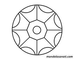 Basit Mandala Cizimleri Ile Ilgili Gorsel Sonucu Mandala Boyama Sayfalari Mandala Cizim