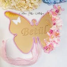 Betul Icin Kelebek Kapi Susu Siparis Ve Bilgi Icin Dm Den Yada Facebook Duru Kece Atolyesinden Ulasabilirsiniz Whatsapp 0 Kelebekler Kece Bebek Odasi