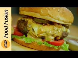 Press down but not too hard! Beef Burger With Fusion Sauce Recipe By Food Fusion Eid Recipe