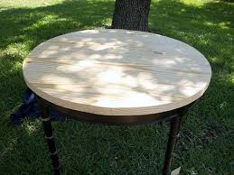 Diy Project Accent Furniture How To Make A Cheap Solid Wood Table Top Out Of Inexpensive Lumber Diy Patio Table Round Patio Table Solid Wood Table Tops
