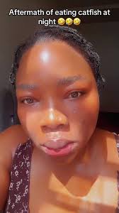 Catfish Eating Experience: Hilarious Nighttime Reactions