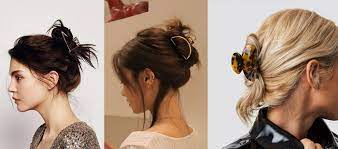 Claw Clips And Croc Clips Are Back In Trend Here S How You Can Style Em Effortlessly Daily Vanity Messy Hairstyles Hair Styles Clip Hairstyles
