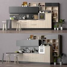 lube cucine kitchen 3d model for