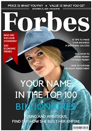 Put Your Photo On The Cover Of Forbes Magazine : r/designfreebie