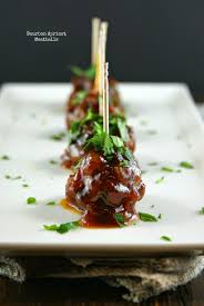 Authentic Suburban Gourmet Bourbon Apricot Meatballs Friday Night Bites Gourmet Appetizers Fancy Appetizer Recipes Halloween Appetizers Easy