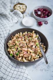 Salade De Haricots Blancs Au Thon Recette En 2020 Salade De Haricots Blancs Salade Haricot Haricots Blancs