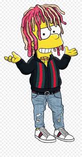 Products, supreme, bart simpson, supreme (brand), the simpsons. Guccigang Bart Lilpump Supreme Gang Simpsons Gucci Bart Simpson Lil Pump Clipart 4008000 Pinclipart