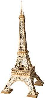 The eiffel tower 3d puzzle toy available on the site make use of modernized printing such as 4c offset printing technology to give the products a lively look. Amazon Com Eiffel Tower Wooden 3d Puzzles Model Creative Puzzle World Great Architecture Diy Toys 121 Piece Wood Craft Kit Best Educational Gift For Kids Toys Games