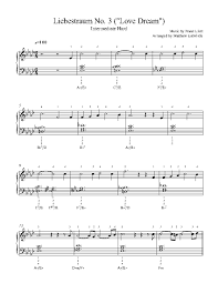 Love Dream Liebestraum No 3 By Franz Liszt Piano Sheet Music Intermediate Level Sheet Music Piano Sheet Piano Sheet Music