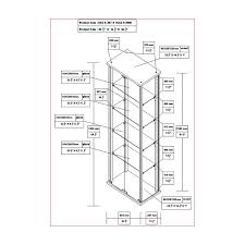 Engineered veneer, particle board and glass. Coaster 5 Shelf Glass Curio Cabinet In Black 950170ii