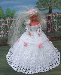 E la magia di giocare e creare con i fili! Uncinetto Moda Bambola Barbie Pattern 22 Sposa Del Giardino Etsy