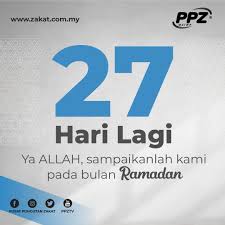 Permohonan jawatan kosong pusat pungutan zakat (maiwp). Countdown Ramadan 2020 27 Hari Pusat Pungutan Zakat Facebook