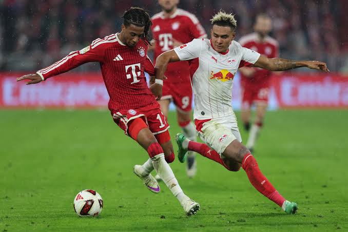 Com hat-trick de Lu&iacute;s D&iacute;az, Bayern goleia Leipzig e assume lideran&ccedil;a do Alem&atilde;o - Gazeta Esportiva