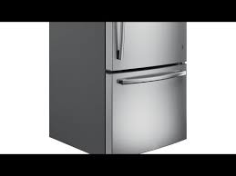 Ge Profile Bottom Freezer Iced Up Fixed Youtube