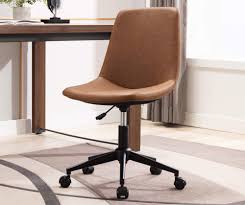 Stratford Brown Low Back Swivel Office Chair Big Lots In 2020 Swivel Office Chair Desks For Small Spaces Office Chair