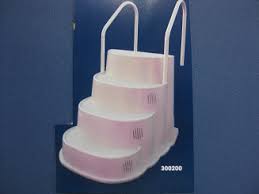 •patented liner suction cups on bottom of steps protect your liner. Pool Ladders Poolsavers