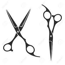 37044062 Vintage Barber Shop Scissors Logo Label Badge Stock Photo Jpg 1300 1300 Hairdresser Tattoos Scissors Tattoo Barber Tattoo