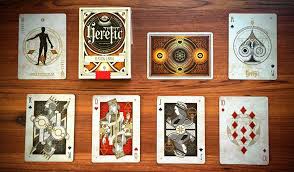 Heretic (Lux) Playing Cards Deck 啤牌, 興趣及遊戲, 收藏品及 ...