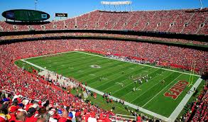 The chiefs' home stadium was empty during the incident, though it did cause a delay for the royals' game. Arrowhead Stadium In Kansas Launches New Sustainability Initiative Climate Action