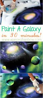 How To Spray Paint Art Planets Galaxy A Piece Of Rainbow