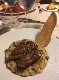 Risotto Aux Champignons Et Foie Gras Poele Risotto Champignons Gastronomie Foie Gras Poele