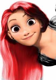 Red Hair Rapunzel A Buggy Bug Pinterest Punk Disney Punk Disney Princesses Disney Punk Edits