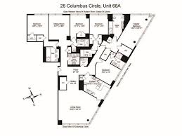 110k Month Time Warner Center Pad Is Nyc S Most Expensive Non Hotel Rental Time Warner Center Apartment Floor Plans Floor Plans