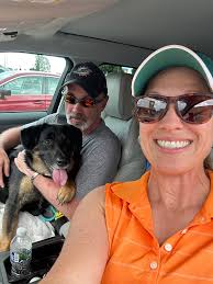 Vincent loves his rainy walks ☔