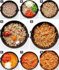 If you are anything like us, mexican food is a weekly thing i use ground turkey in almost every recipe that calls for ground beef. Spanish Rice With Ground Beef Craving Home Cooked