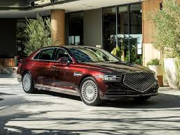 New luxury suvs will join the genesis family soon, including the gv70 and gv80, and rumors every now and then a car comes along that's so good at doing its job that it defies all logic, and the with a cushiony ride quality and nicely appointed cabin, the 2020 genesis g80 sedan offsets a pedestrian. 2021 Genesis G90 Review Pricing And Specs